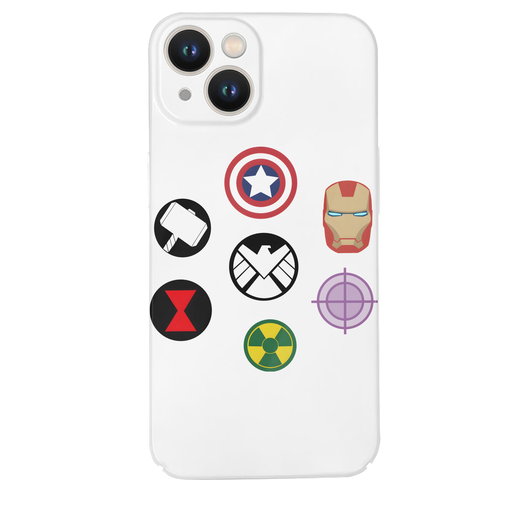 （画像用） アベンジャーズ The Avengers 【iPhone 14シリーズ対応】ハードケース